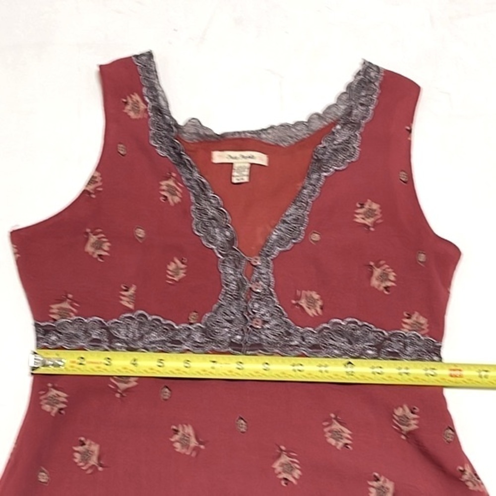 Free People Woman Floral Pattern Dress Size M - Picture 6 of 12